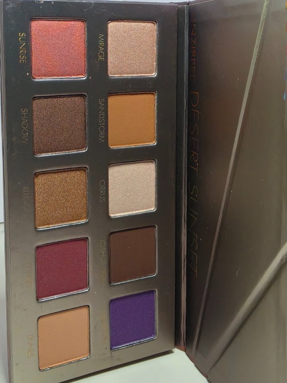 Lorac Unzipped DESERT SUNSET Eyeshadow Palette
